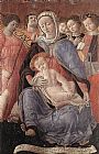 Domenico Wall Art - Domenico di Bartolo Madonna of Humility